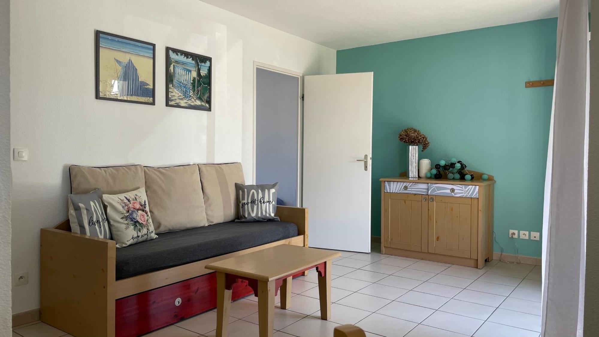 אונדרה Chalet Paisible A La Plage, Piscine Et Tennis מראה חיצוני תמונה
